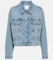[AG Jeans] AG Jeans Maya cropped denim jacket AU 10 blue