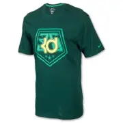 Nike Kevin Durant Crest Dri-Fit Performance T-Shirt Dark Atomic Teal Men's Large