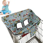 Shopping Cart for Babies,Boys Girls Seat | Cute Print Kids Seat Protection Dust , Easy-on Design for Carts, Highchairs, Swings for Toddler, Boy Or Girl