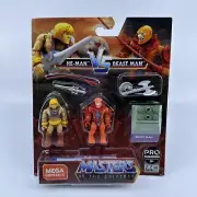 Mega Construx MOTU He-man Beast Man Pro Builders 44 pcs