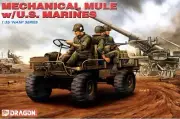 DRAGON 3317 1/35 'Nam' Series Mechanical Mule w/U.S. Marines Model Kit