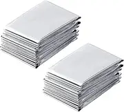 NAVAdeal Silver Reflective Mylar Film- 82 x 47 Inch Set of 2- Garden Greenhouse Covering Foil Sheets Highly Reflective Effectively Increase Plants Growth 100% Environmentally Safe