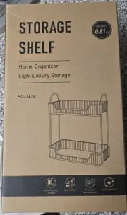 Bathroom Countertop Storage Shelf (Brand New)