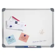 Quartet Basics 90x180cm Dry-Erase Magnetic Whiteboard w/ Marker/Pen Tray White