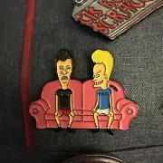 Beavis & Buttheat Lapel Pin, MTV Animation Mike Judge