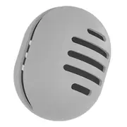 Makeup Sponge Holder Shatterproof Eco-Friendly Silicone Beauty Make Up Blender Case for Travel -Gray