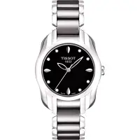 在飛比找Yahoo奇摩購物中心優惠-TISSOT 天梭 官方授權 T-Wave 心漾美姬真鑽腕錶