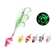 3 X Baited Octo Jigs 150g BKK Slow Pitch Jigging Snapper Dhu Reds Trout