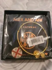 Alex And Ani Montreal Gold Tone Bangle