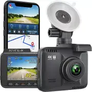 Rove R24K Dash Cam Built in WiFi GPS Car Dashboard Camera Recorder W/ UHD2160