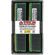 A-Tech 128GB 2x 64GB 2Rx4 PC5-44800R RDIMM DDR5 ECC REG EC8 Server Memory RAM
