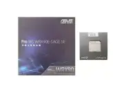 ASUS Pro WS WRX90E-SAGE SE With AMD Ryzen Threadripper PRO 7995WX 96 Cores CPU