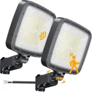 150W 2 Pack Motion Sensor Flood Light Outdoor, 20000LM Parking Lot Light with...
