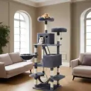 Sturdy Cat Climbing Tower Tree – Durable & Space-Saving Cat Furniture for Daily