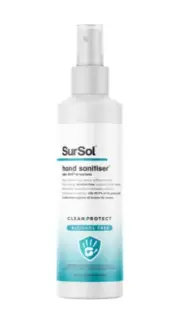 250ml Sursol AntiVirus SPRAY Alcohol Free Kills 99.9% of Bacteria
