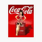 Coca Cola, Pepsi, Sprite Vintage Photos & Ads Free Rigid Top Loader 1130
