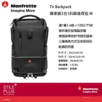 在飛比找Yahoo!奇摩拍賣優惠-【eYe攝影】Manfrotto 曼富圖 Tri Backp