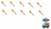 10pcs 22 Gauge Wire Ferrule Amplifier Speaker 22 AWG Tin Copper Amp Ferrules