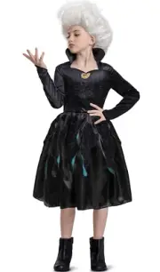 Disney Little Mermaid Ursula Halloween kids costume size Small 6