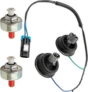 UOIENRT 926-084 Knock Sensor And Harness Kit, Replacement for Chevy Avalanche 1500 2500 2002-2006, Replacement for Cadillac STS 2005, Replaces 10456603 2133521