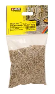 Noch 09228 Ho Scale Profi - Gravel/Fine Rock 100g (Granules 1-2 mm)