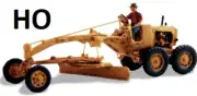 HO Scale - Grady's Grader w/driver Woodland Scenics WOO-AS5560