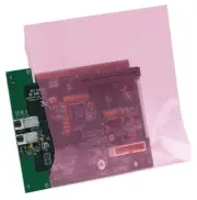 100x 4 Mil Anti-static Bags 16" x 18" Large Pink Poly Bag Open Ended Motherboard