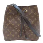 【二手名牌BRAND OFF】LOUIS VUITTON LV 路易威登 棕色 原花 PVC塗層帆布 NEONOE MM 肩背 水桶包 M44020