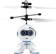 Colorful Led Drone Lights – Rc Hand Drone Toy, Motion Sensor Robot Flyer | Lightweight Hovering Toy, USB Rechargeable Remote with Lights for Boys, Girls, Toddler, Indoor Family Fun