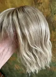 HOLLAND WIG Estetica RH1488M-DkBlond+LTBlondeHighlits-HAND-TIED/MONO-TOP-5STARS