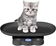 Pet Scales for Cats - Hamster Weighing Tool | Space-Saving Accurate Digital Scale Tool for Puppy Hamster Kitten