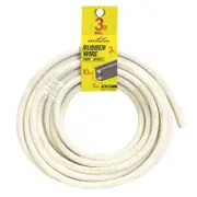Moroday 7 x 10mm x 3m White U Channel Rubber Wire