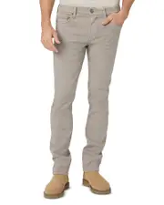 Paige Lennox Slim Fit Jeans in Silver Pearl Gray