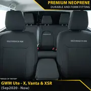 GWM Ute X, Vanta & XSR - GP6 Premium Neoprene Bundle (Made to Order)
