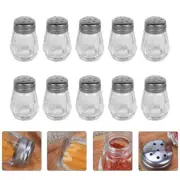 10 Pcs Seasoning Jar Bottle Cocoa Powder Sifter Small Containers Travel Spice