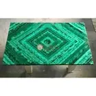 Malachite Inlay Stone Coffee Table Top, Dining Table Top, Natural Stone Tables