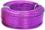10M Aluminum Craft Wire, Bendable Aluminum Wire for Crafting Wire Soft DIY Metal Craft Art Wire (Purple)