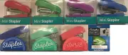 Mini Staplers, Assorted Brands & Colors, Select