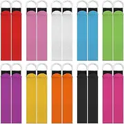 Yaomiao 20 Pieces Neoprene Wristlet Strap Keychain Lanyard Hand Keychain Wrist Phone Lanyards Bulk for Women