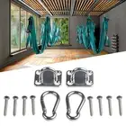 Hanging Hook Swing Chair Silver Spare Parts Sturdy Posts Tool Yoga Chair