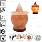 NEW TOMB SHAPE ELECTRIC HIMALAYAN SALT TABLE LAMP PURIFY ROCK NATURAL IONISER