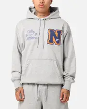 [Nike] Nike Sportswear Club Essential Hoodie Dark Grey Heather - Size S S Dk Grey Heather