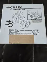 Crain 775 Toe Kick Saw New in opened box w/ 2 new diamond tile blades