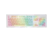 104Pcs Custom Keycaps Translucent Fadeless Gradient Color Ergonomic Design Matte Keyboard Keycaps