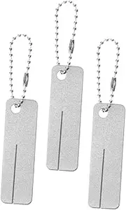 JOINPAYA 3pcs Fishing Hook Sharpener Tool Fishing Sharpener for Saltwater Freshwater Portable Keychain Hook Files for Outdoor Multiuse Sharpening Tool