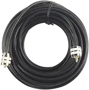 Angoily Rg58 Coaxial Cable -259 Male to Male 50 Ohm for Uhf Ham Antenna Analyzer