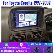 7" For Toyota Corolla 1997-2002 Apple Carplay Android Auto Car Radio Head Unit