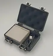 Rugged Protective Carrying Case for ANBERNIC RG35XXSP - Holds a USB Cable & up to 3 MicroSD Cards