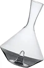 Cabilock 1pc Glass Wine Decanter Transparent Red Wine Dispenser for Enhancing Aromas and Flavors Non Breakable Design for Home Use and Entertaining