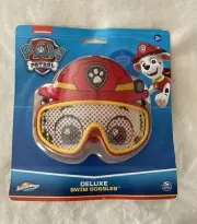 Nickelodeon PAW Patrol Character Kid's Deluxe Swim Goggles Mask - Marshall